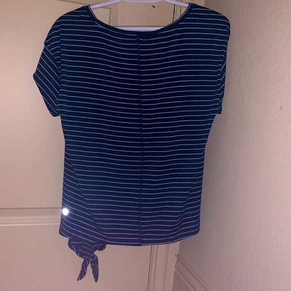 blue-green color, athletic top, Champion, size S - Picture 2 of 3